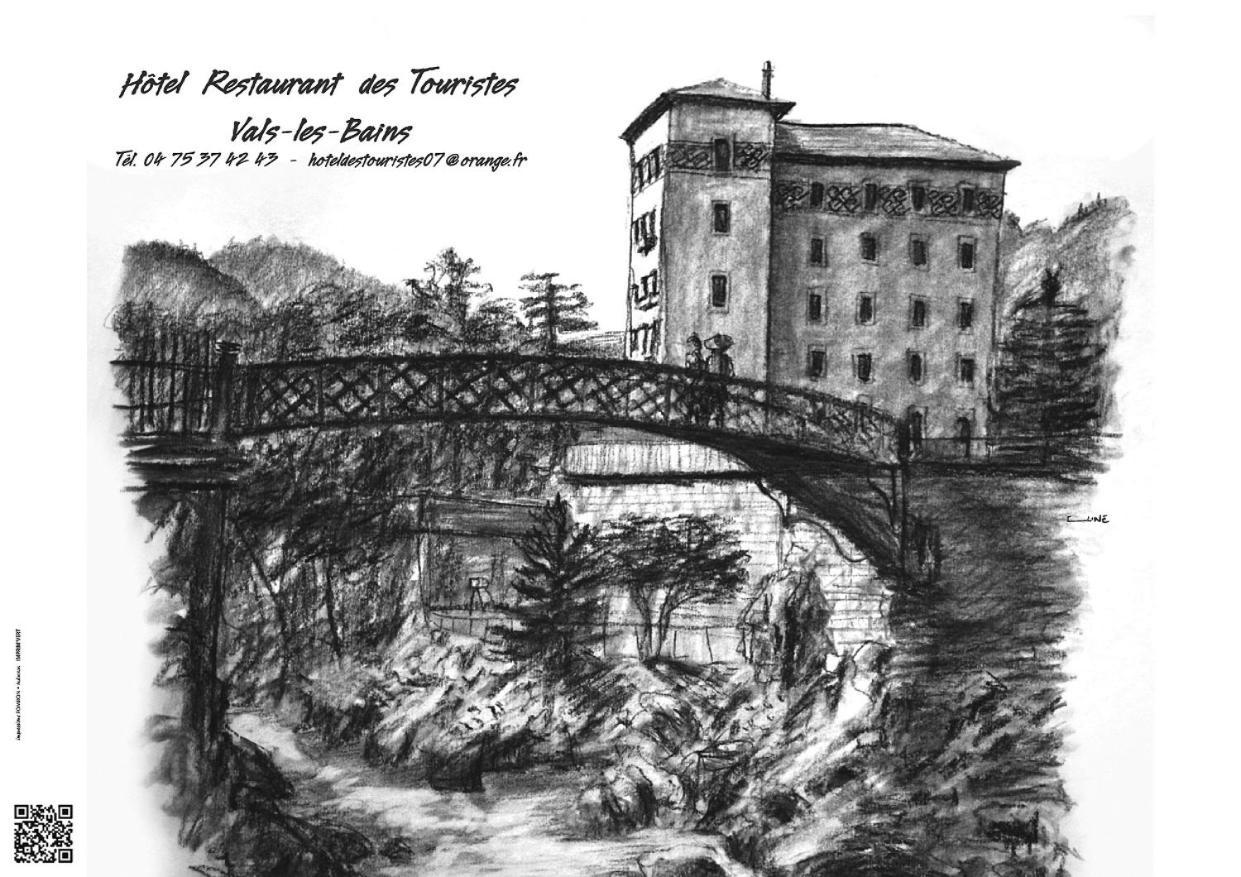 Hotel Restaurant Les Touristes Vals-les-Bains Buitenkant foto